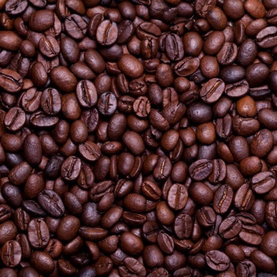 Premium brown coffee beans